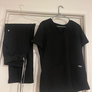 Black Jogger Pants with Drawstring